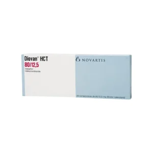 Diovan Valsartan + Hidroclorotiazida Hct 80/12.5 Mg 28 Tabletas