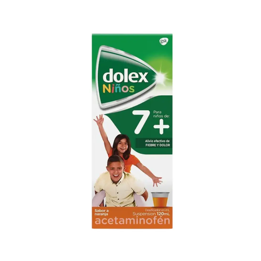 Dolex Jarabe Ni?os X 120 Ml 7+