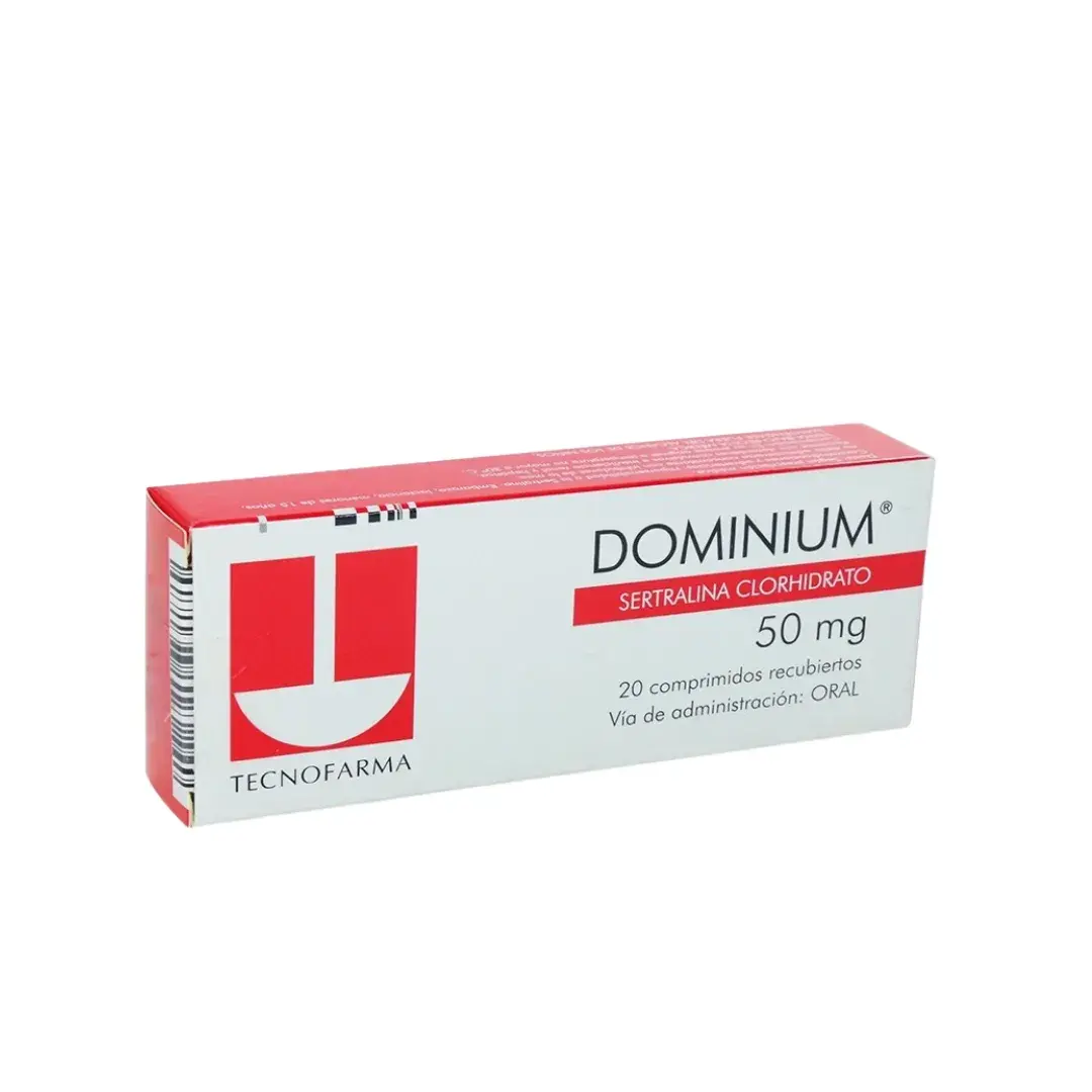 Dominium Sertralina 50 Mg 20 Capsulas