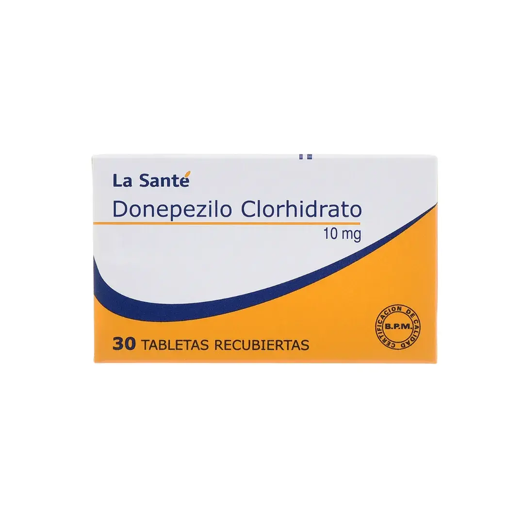 Donepezilo Clorhidrato 10 Mg 30 Tabletas Ls