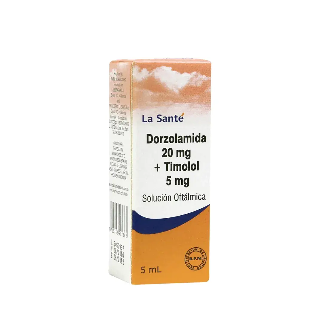 Dorzolamida 20Mg+Timolol 5Mg LS