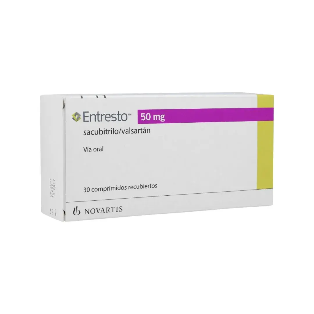 Entresto Valsartan 50Mg X 30 Tabletas