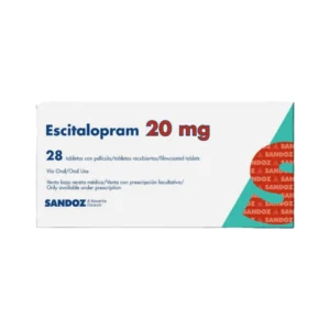 Escitalopram 20 Mg 28 Tabletas Sz