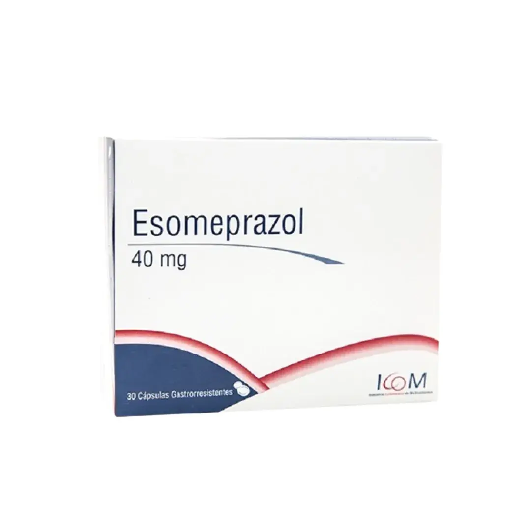 Esomeprazol 40 Mg 30 Capsulas Icom