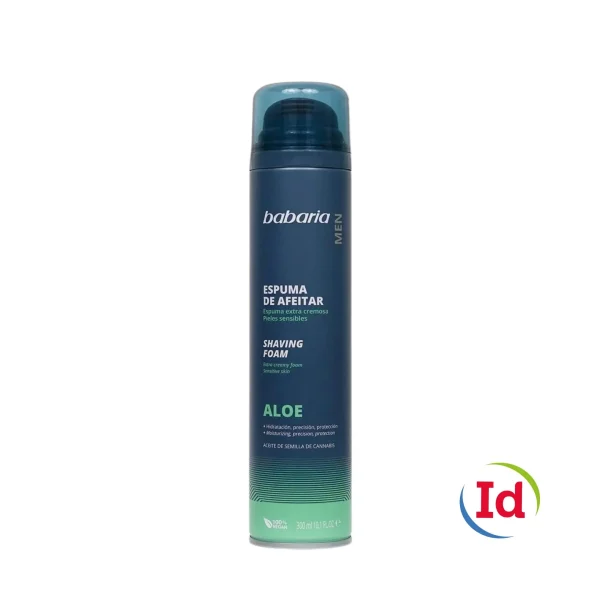 Espuma De Afeitar Babaria Aloe X 300 Ml