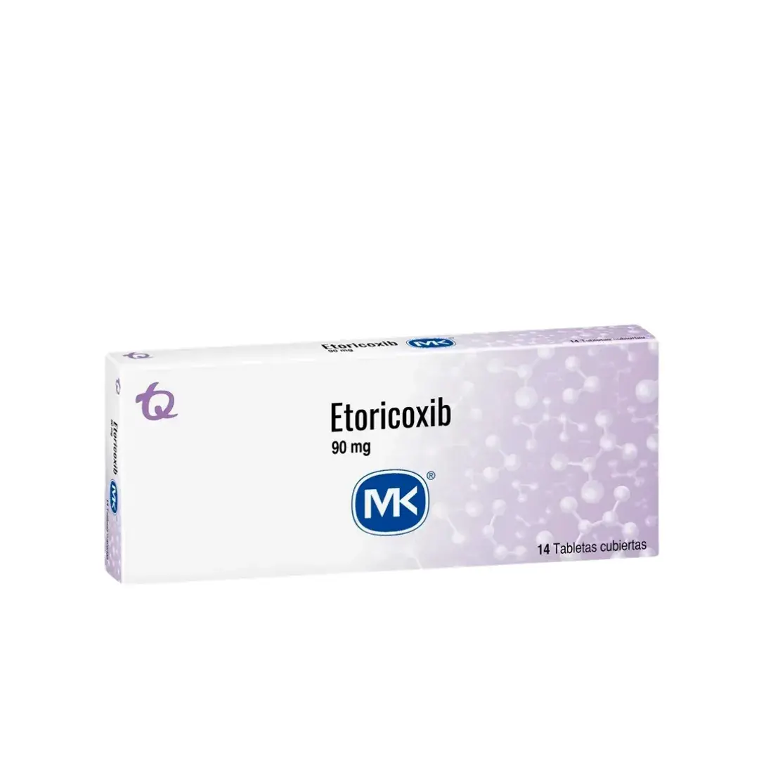 Etoricoxib 90 Mg 14 Tabletas Mk