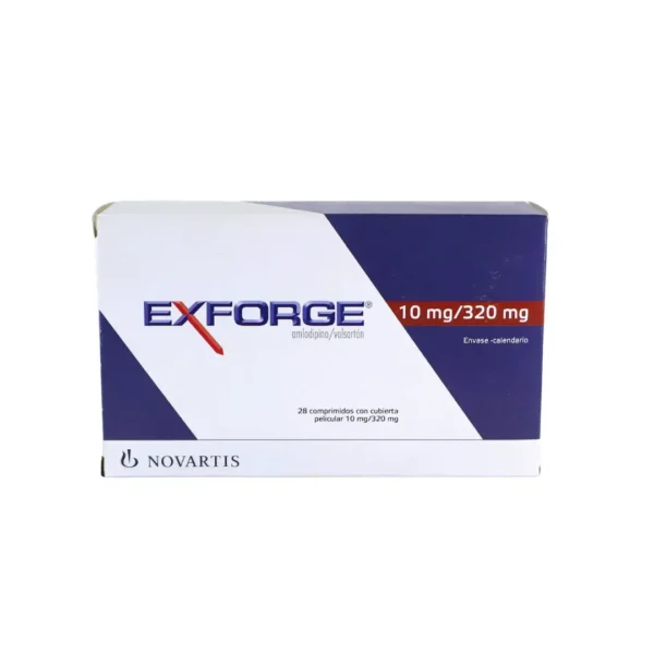 Exforge Amlodipino + Valsartan 10/320M 28 Tabletas
