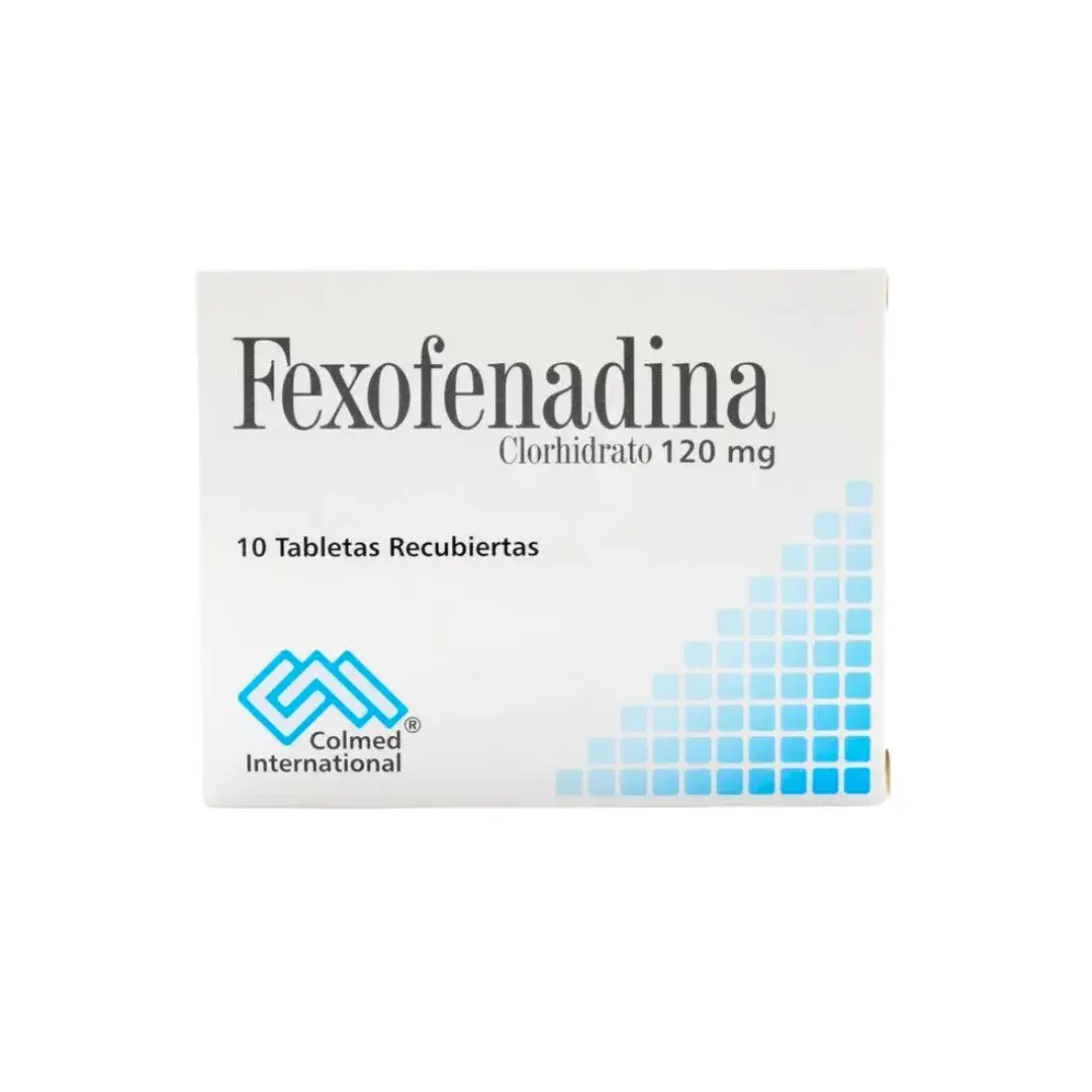 Fexofenadina 120 Mg 10 Tabletas Pc