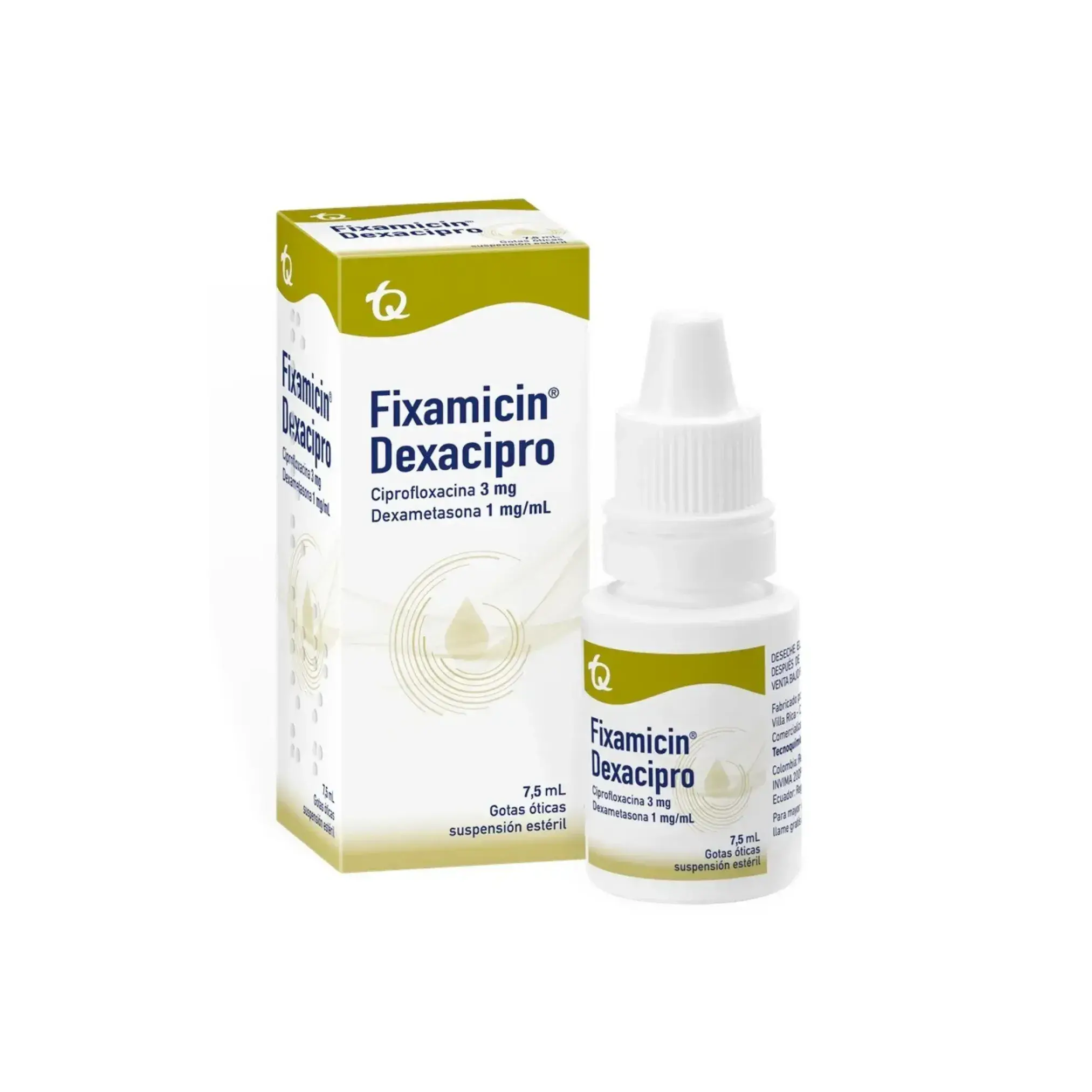 Fixamicin Dexacipro Gotas 7.5 Ml