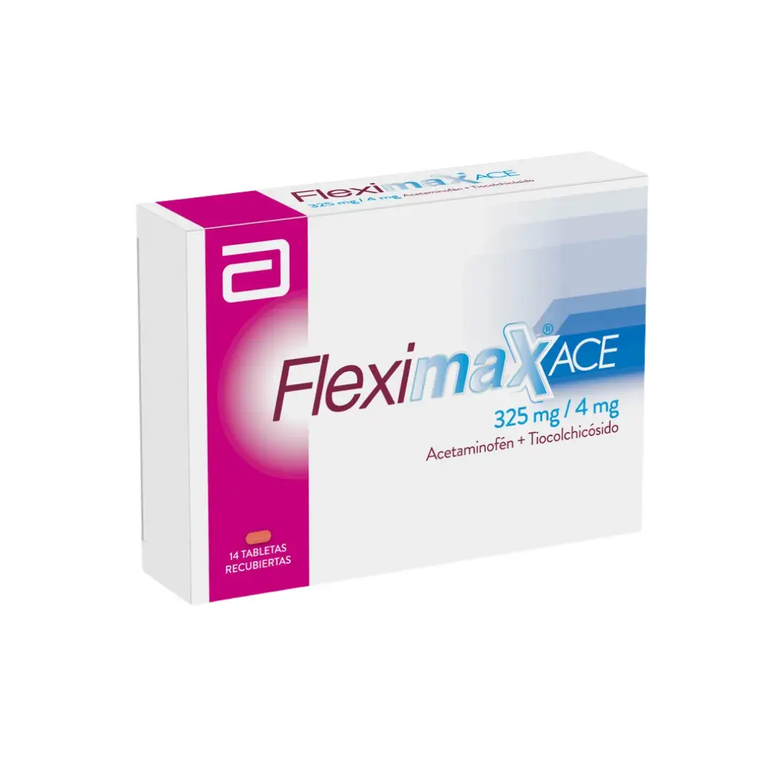 Fleximax Ace Tiocolchicosido + Acetaminofen X 14 Tabletas