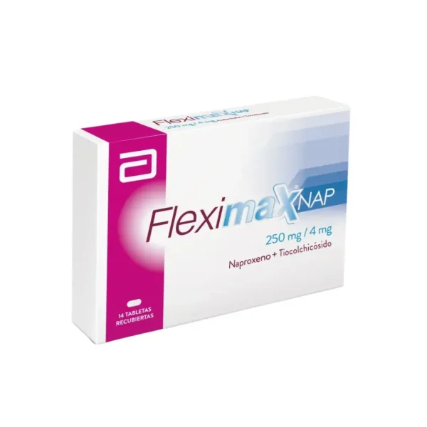 Fleximax Nap Naproxeno + Tiocolchicosido X 14 Tabletas
