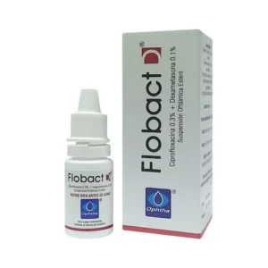 Flobact D Dexametasona + Ciprofloxacina Gotas 5 Ml