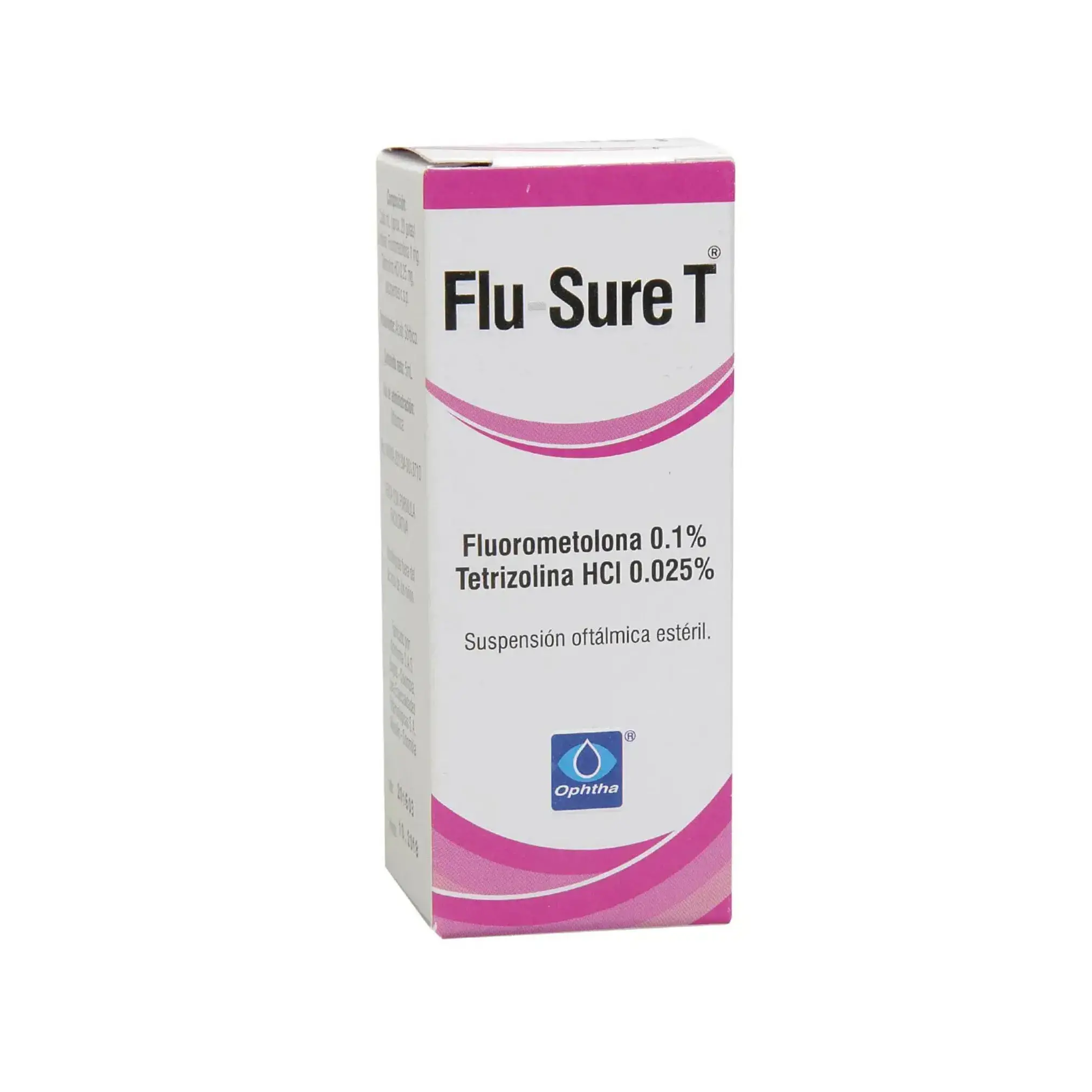 Flu-Sure Fluorometolona + Tetrizolina Gotas X 5 Ml