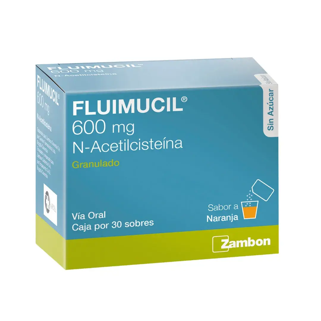 Fluimucil Acetilciste?na 600 Mg X 30 Sobres