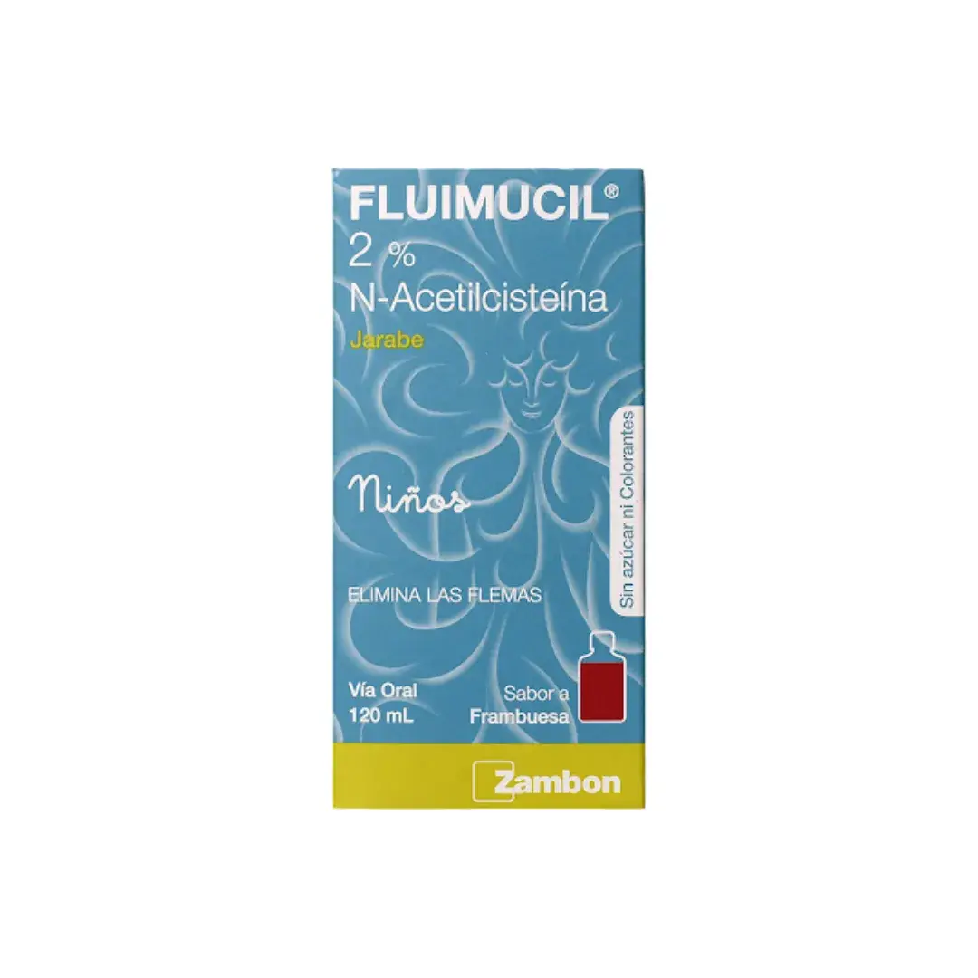 Fluimucil Acetilciste?na Ninos Jarabe 2% X 120 Ml.