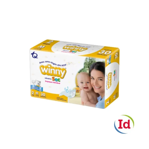 Pañal winny ultra sec et 2 m x 30 interdrogas