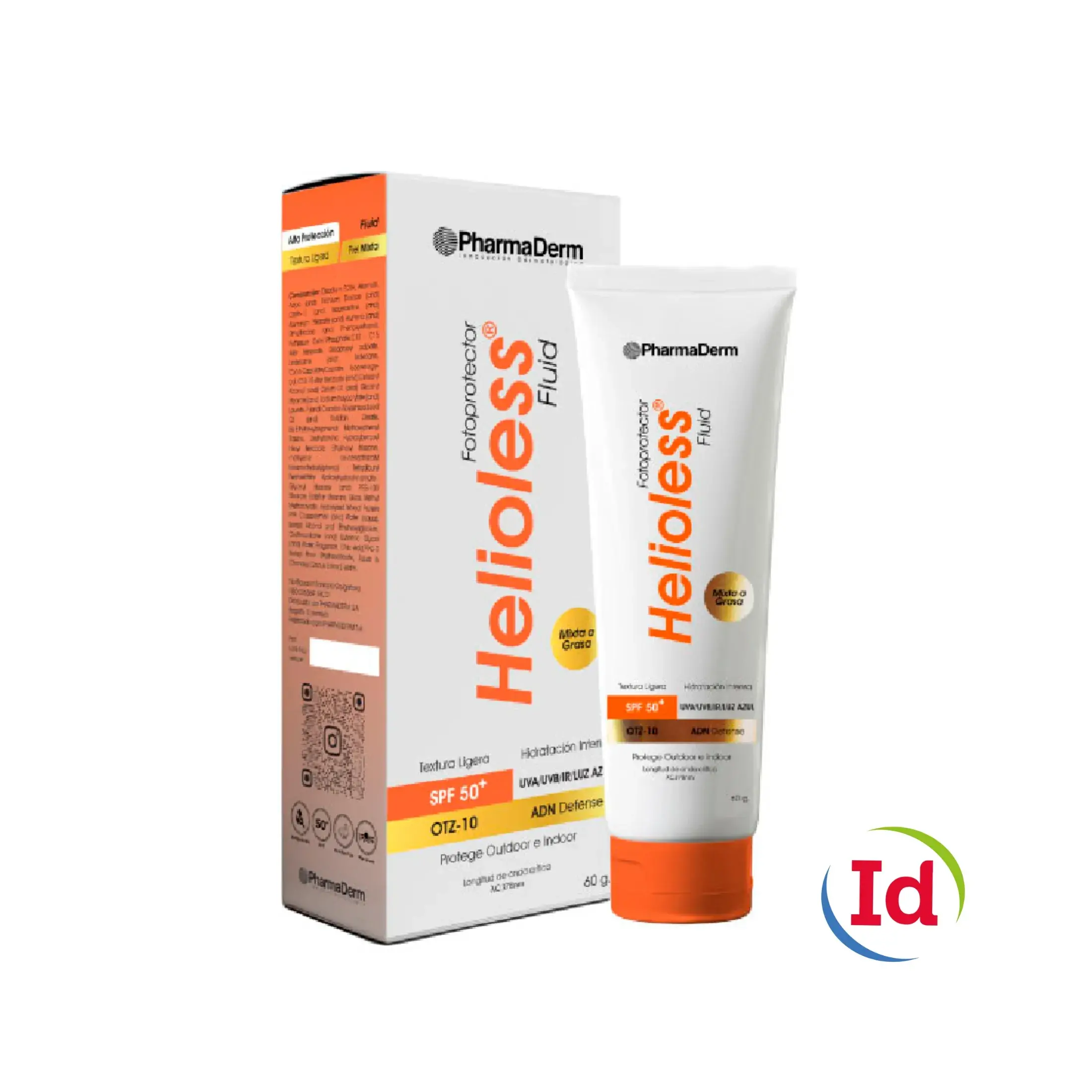 Fotoprotector Helioless Locion SPF50+ X 80 Gr