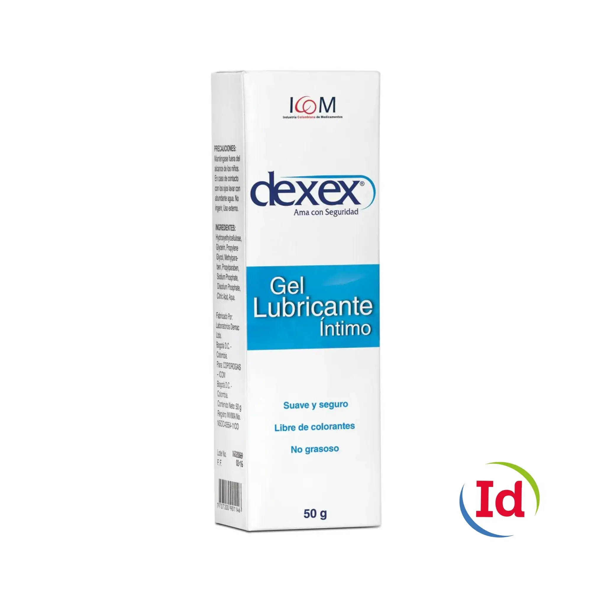 Gel Lubricante Intimo Dexex X 50 Gr Icom
