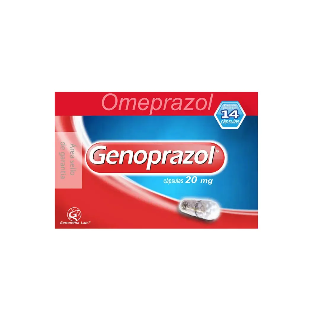 Genoprazol Omeprazo 20 Mg X 14 Capsulas SF