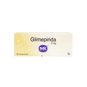 Glimepirida 2 Mg 15 Tabletas Mk