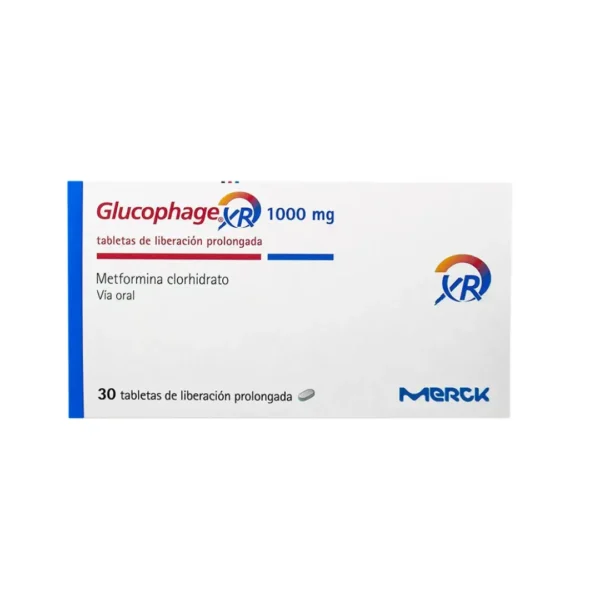 Glucophage Xr Metadoxina 1000 Mg 30 Tb