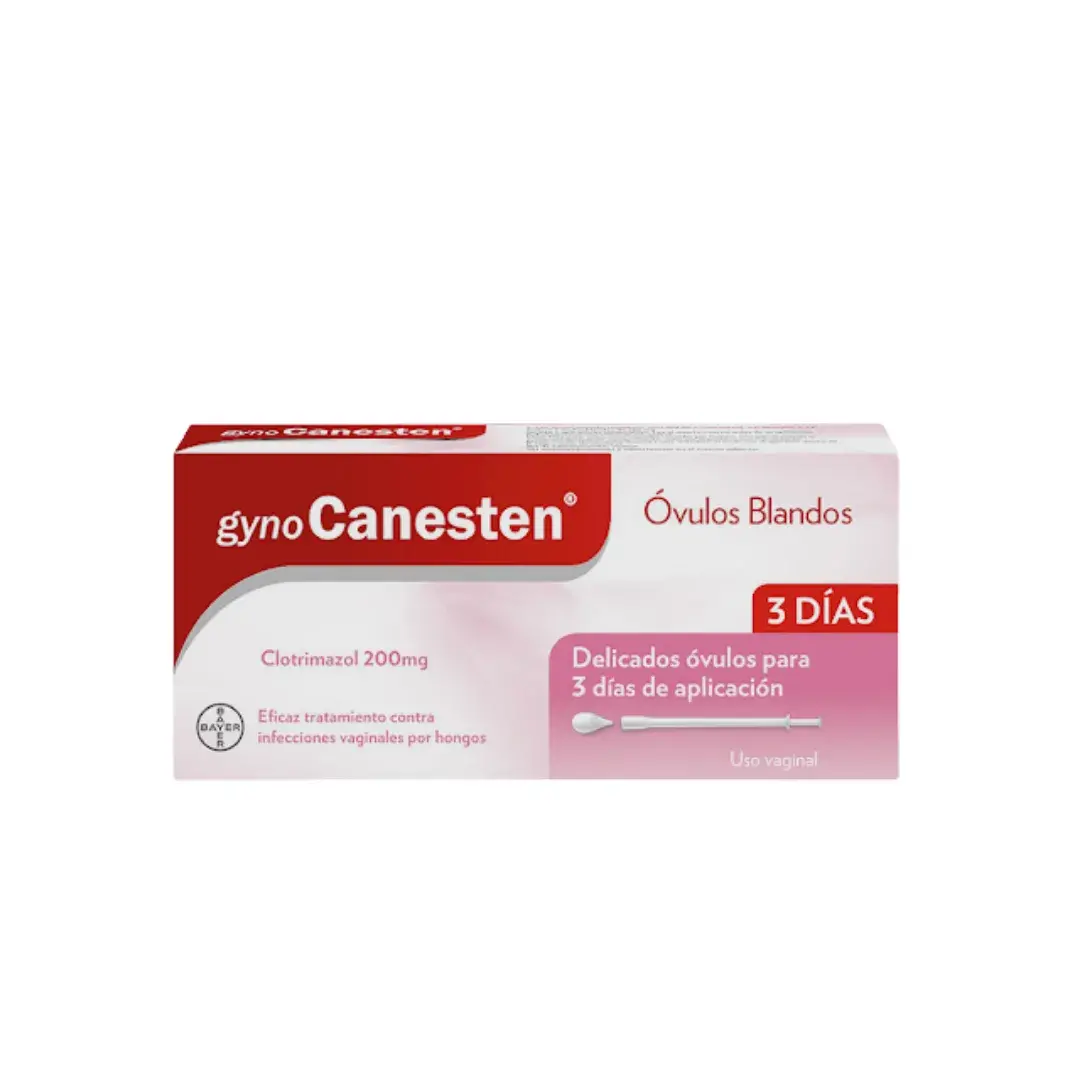 Gynocanesten Clotrimazol 200 Mg 3 Ovulos Blandos