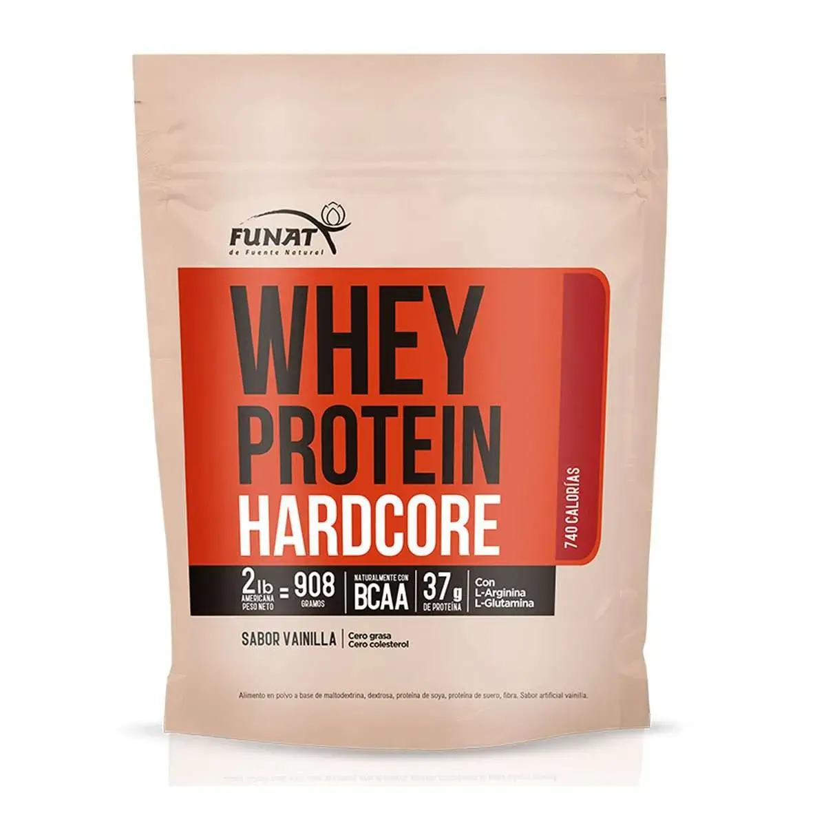 Whey protein hardcore x 2 libras funat