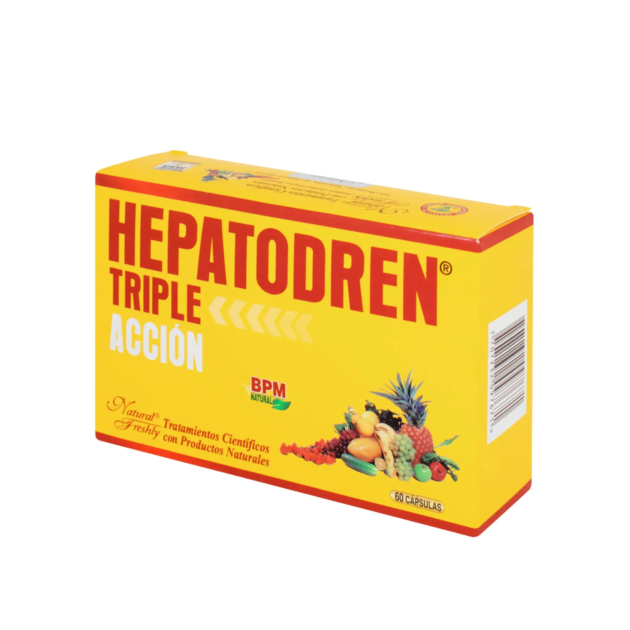 Hepatodren Triple Accion 60 Capsulas Nf