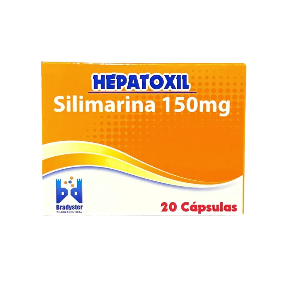Hepatoxyl Silimarina 150 Mg X 20 Capsulas