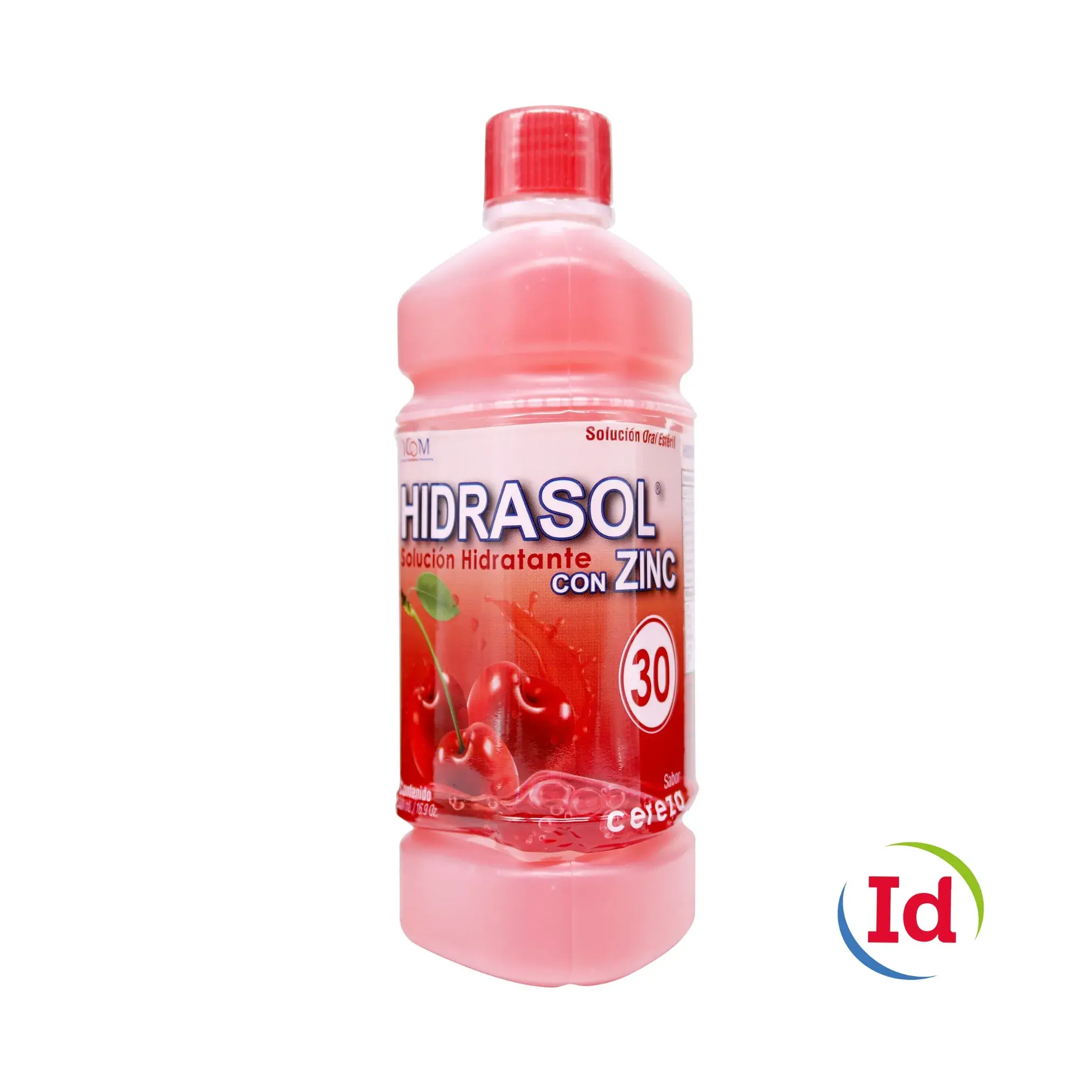Hidrasol 30 Con Zinc Cereza X 500 Ml Icom