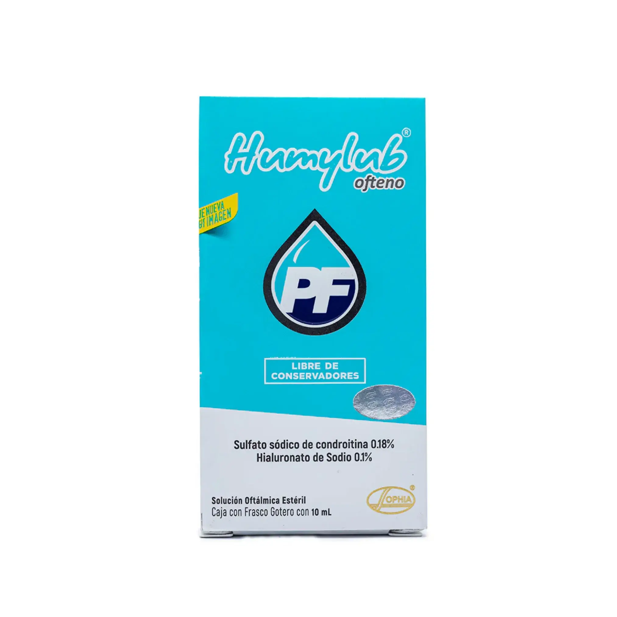 Humylub Ofteno Pf Condroitina + Hialuronato de Sodio X 10 Ml