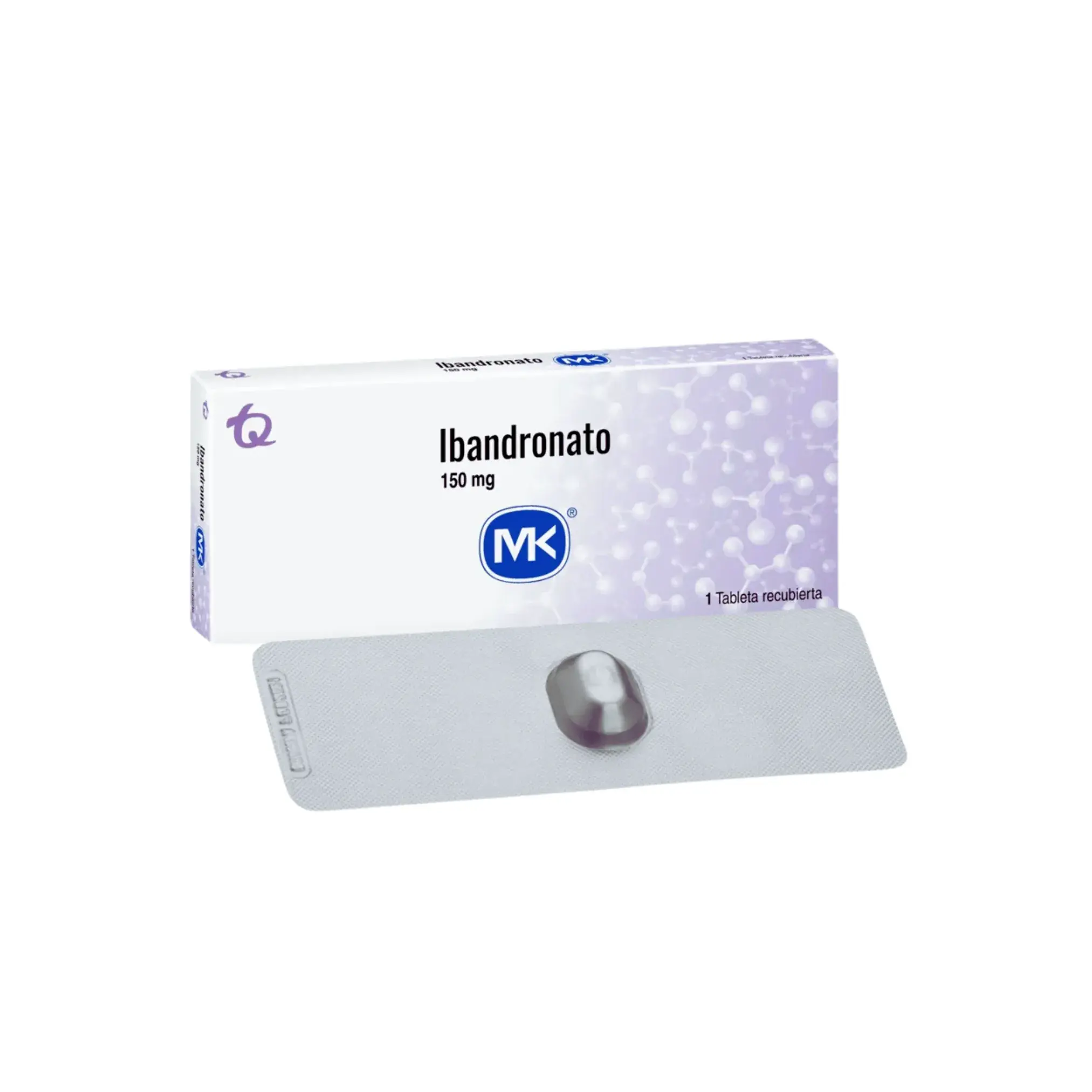 Ibandronato Acido Ibandronico 150 Mg X 1 Tableta Mk