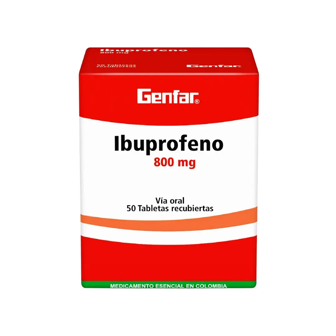 Ibuprofeno 800 Mg X 50 Tabletas Gf