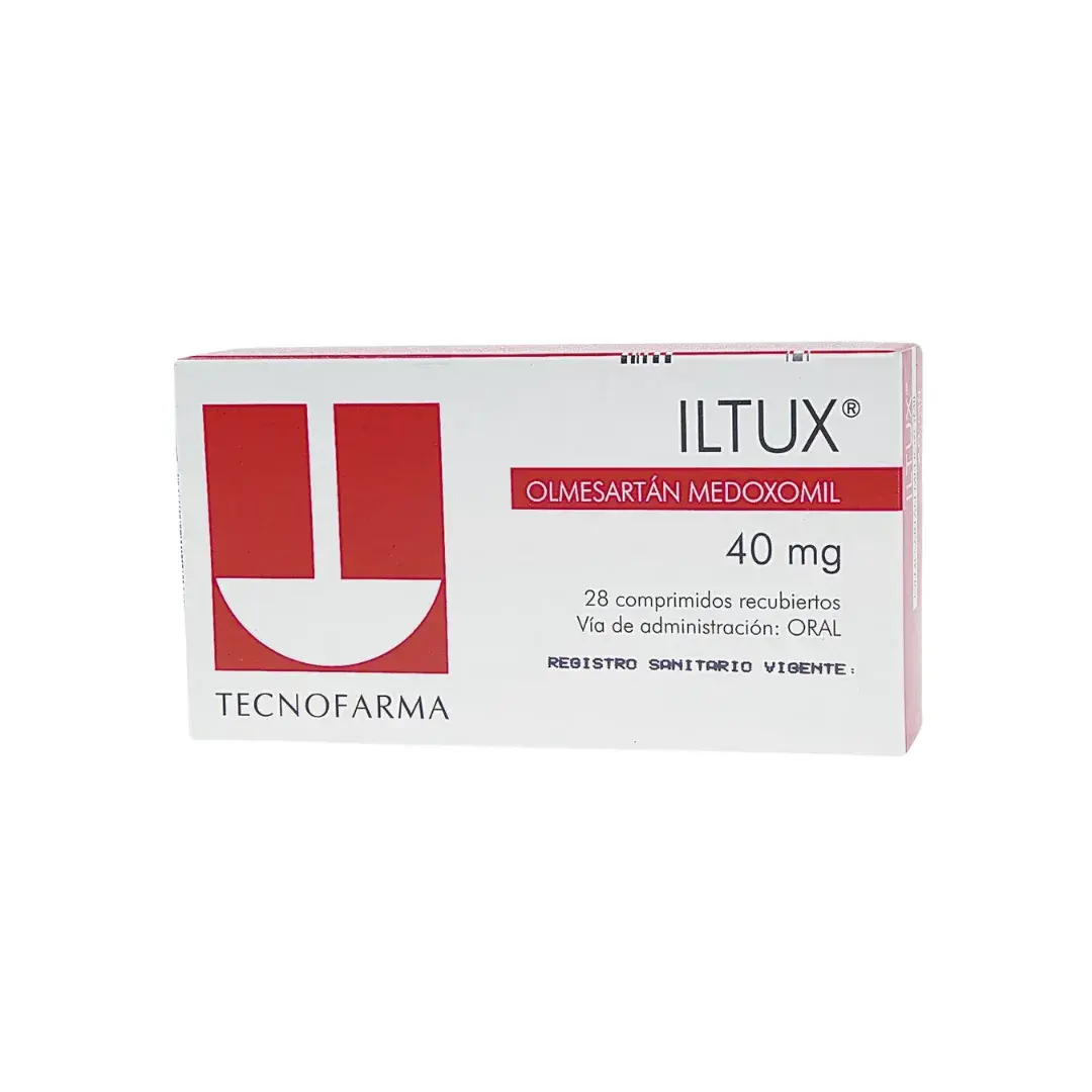 Iltux Olmsesartan Medoxomilo 40 Mg X 28 Comprimidos