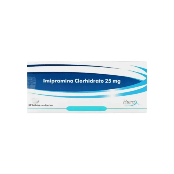 Imipramina 25 Mg 50 Tabletas Hp