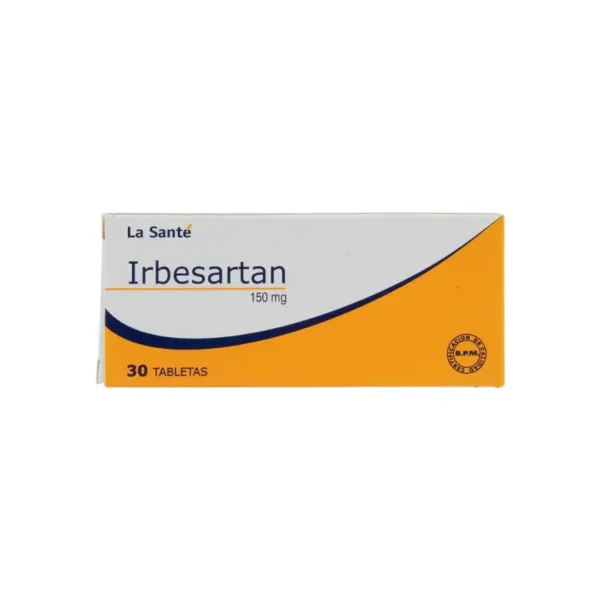 Irbesartan 150 Mg 30 Tabletas Ls
