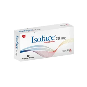 Isoface Isotretinoina 20 Mg 30 Capsulas