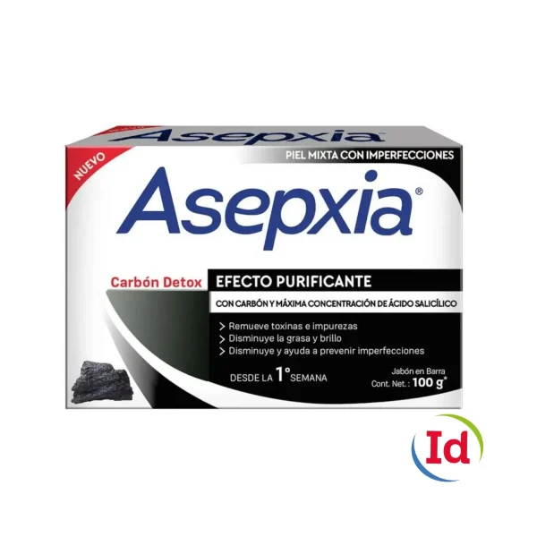 Jabon Asepxia Carbon Detox 100 Gr