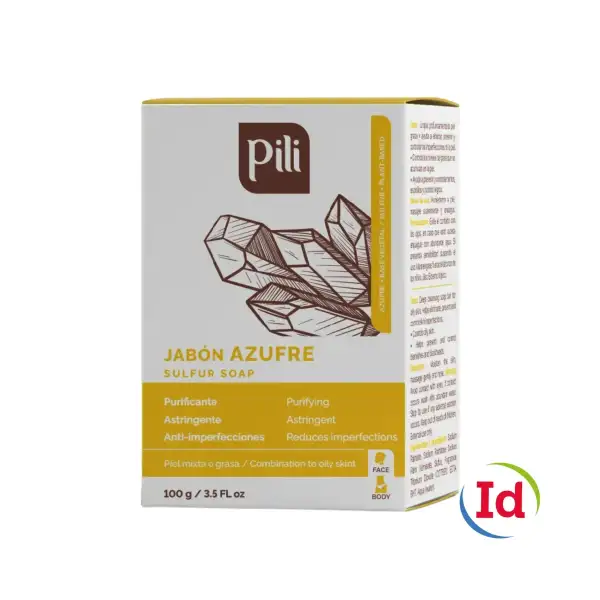 Jabon Azufre Pili X 100 Gr