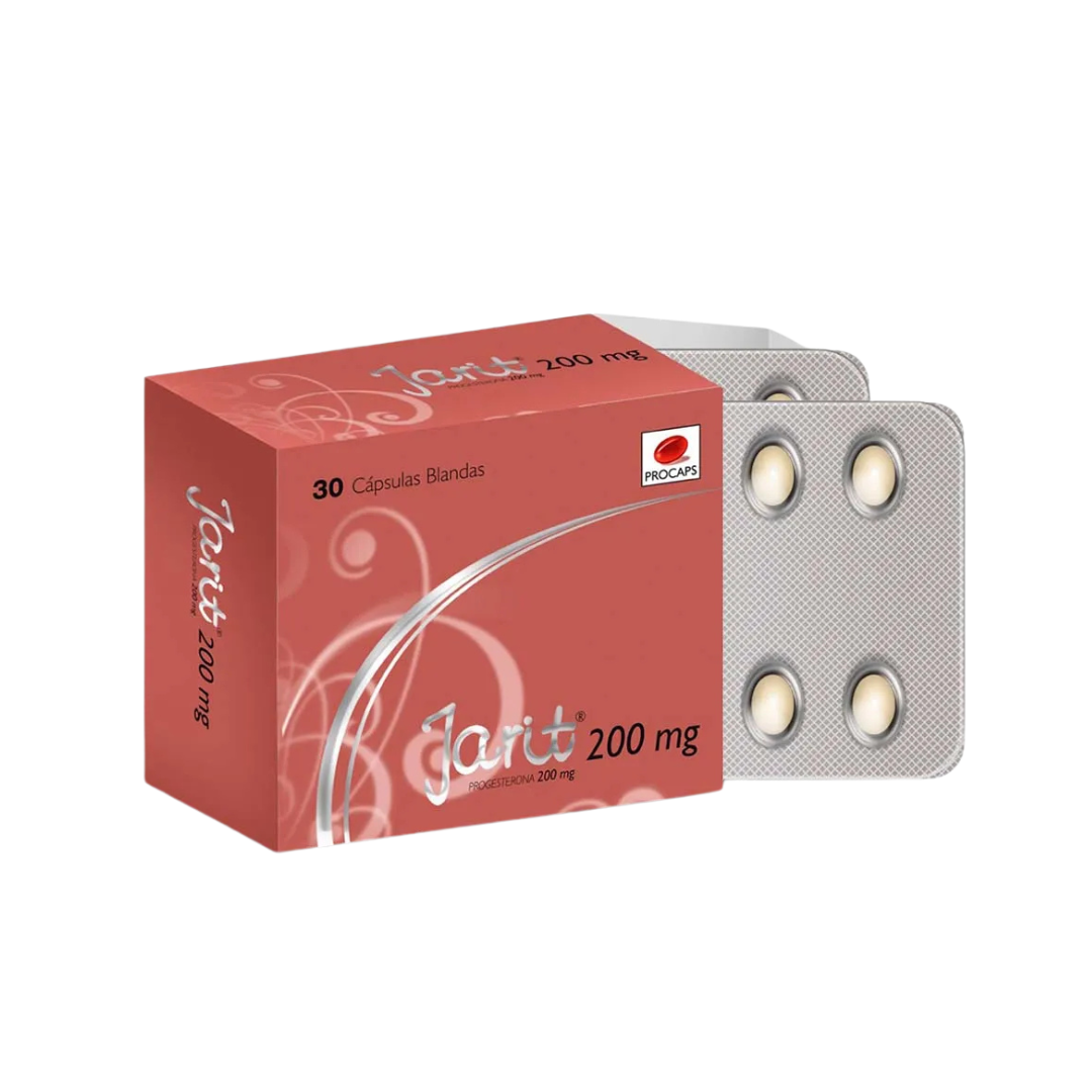 Jarit Progesterona 200 mg Procaps x 30 Capsulas Blandas