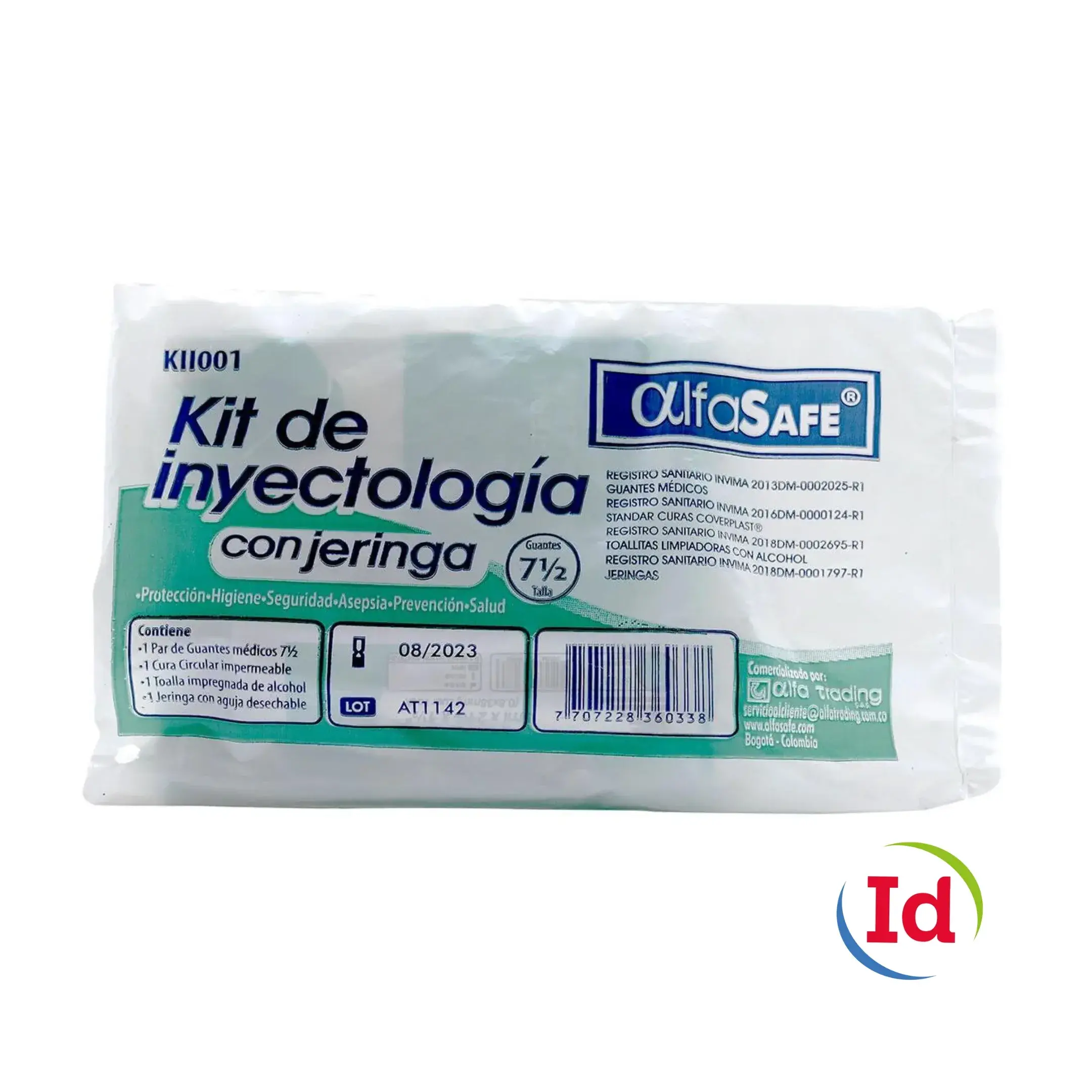 Kit De Inyectologia Con Jeringa