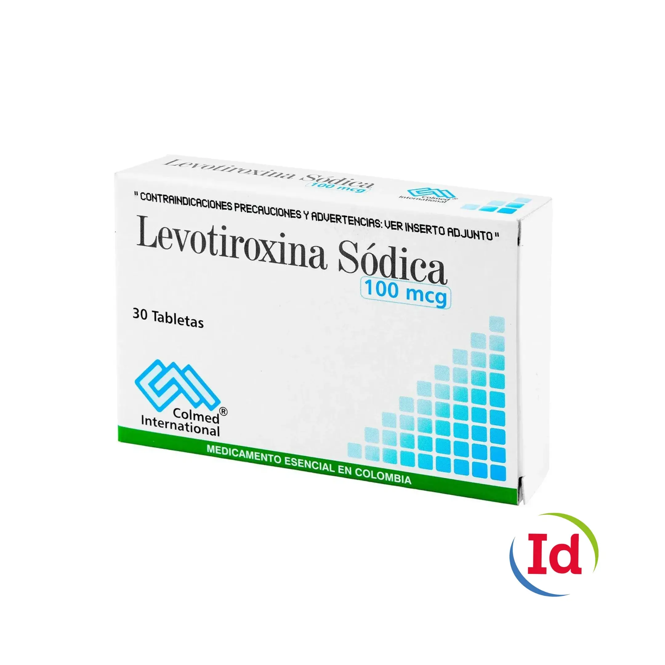 Levotiroxina 100 Mcg 30 Tabletas Pc