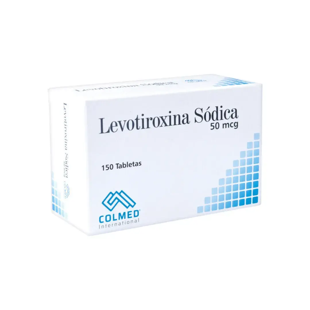 Levotiroxina 50 Mcg 150 Tabletas Pc