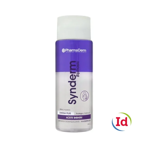 Limpiador Desmaquillante Synderm Biphasic X 240 Gr
