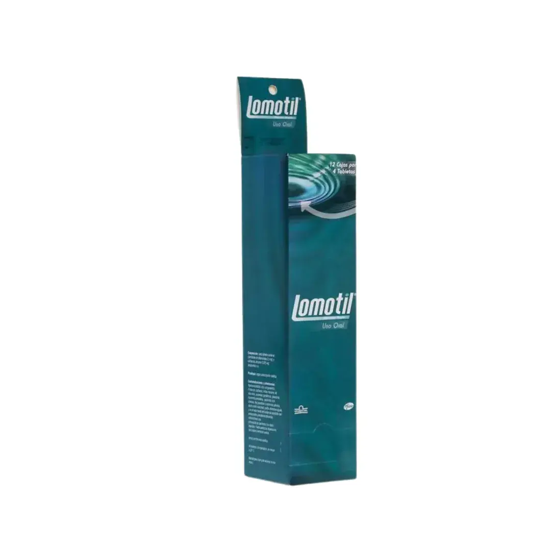 Lomotil 2.5 Mg 12 Cajas X 4 Tabletas
