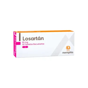 Losartan 50 Mg 30 Tabletas Mp