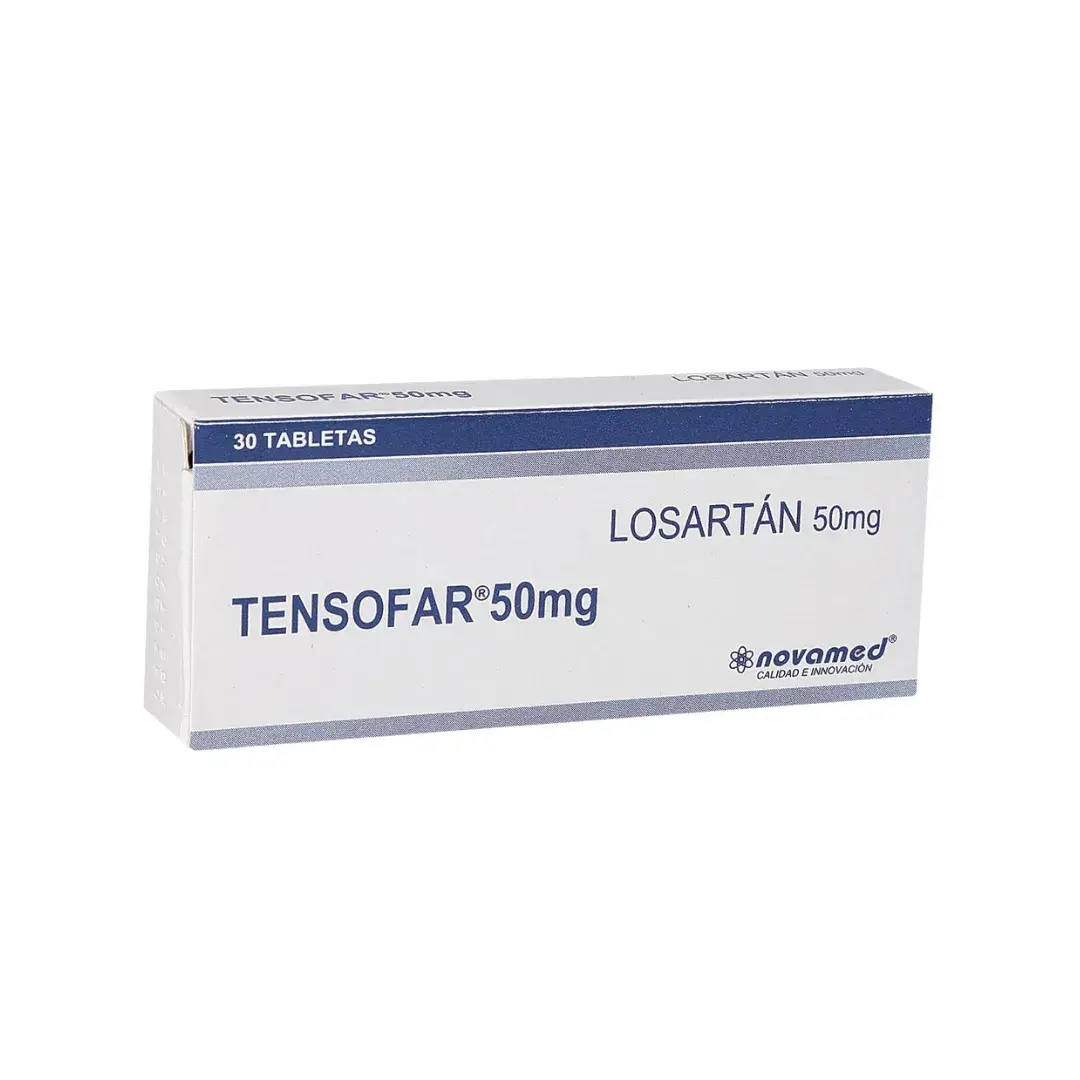 Losartan Tensofar 50 Mg 30 Tabletas