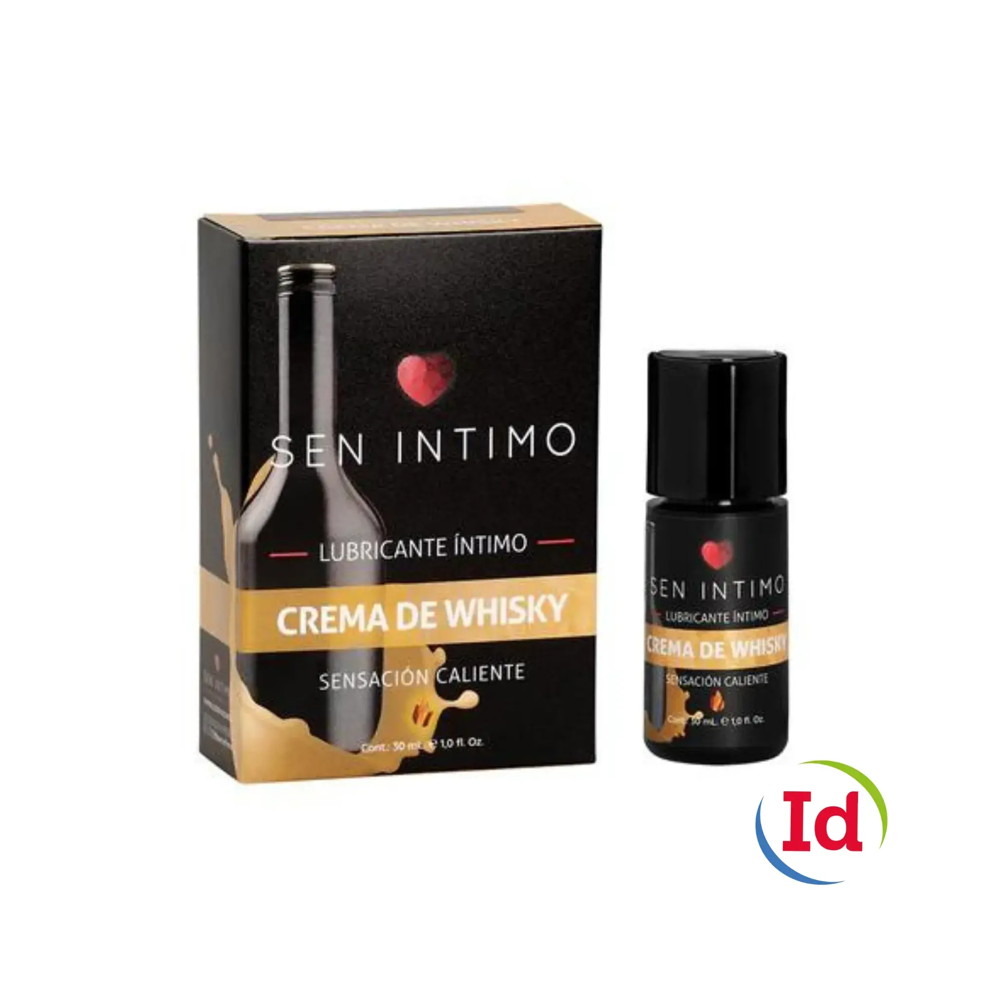 Lub. Hot Cre. Whisky X 30 Ml Sen Intimo