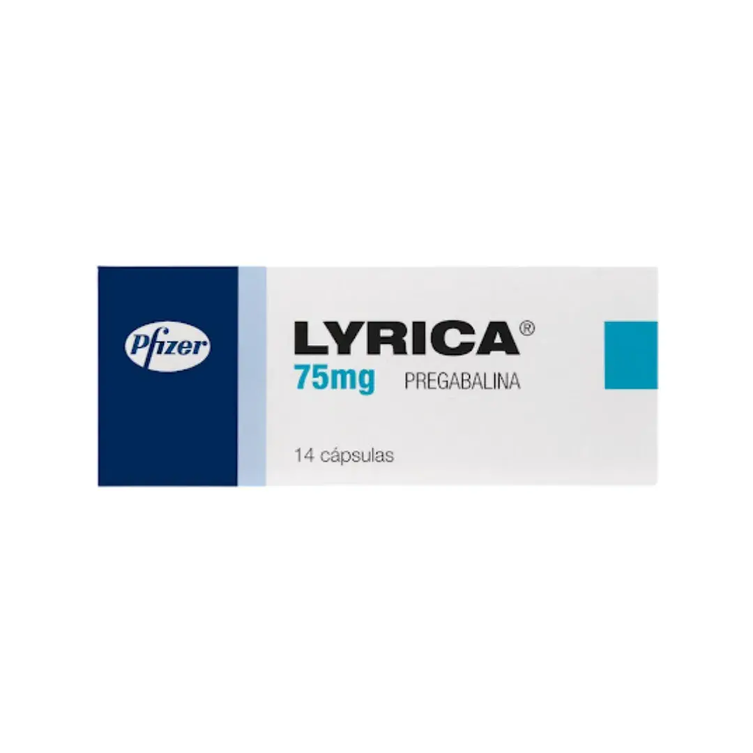 Lyrica Pregabalina 75 Mg 14 Capsulas
