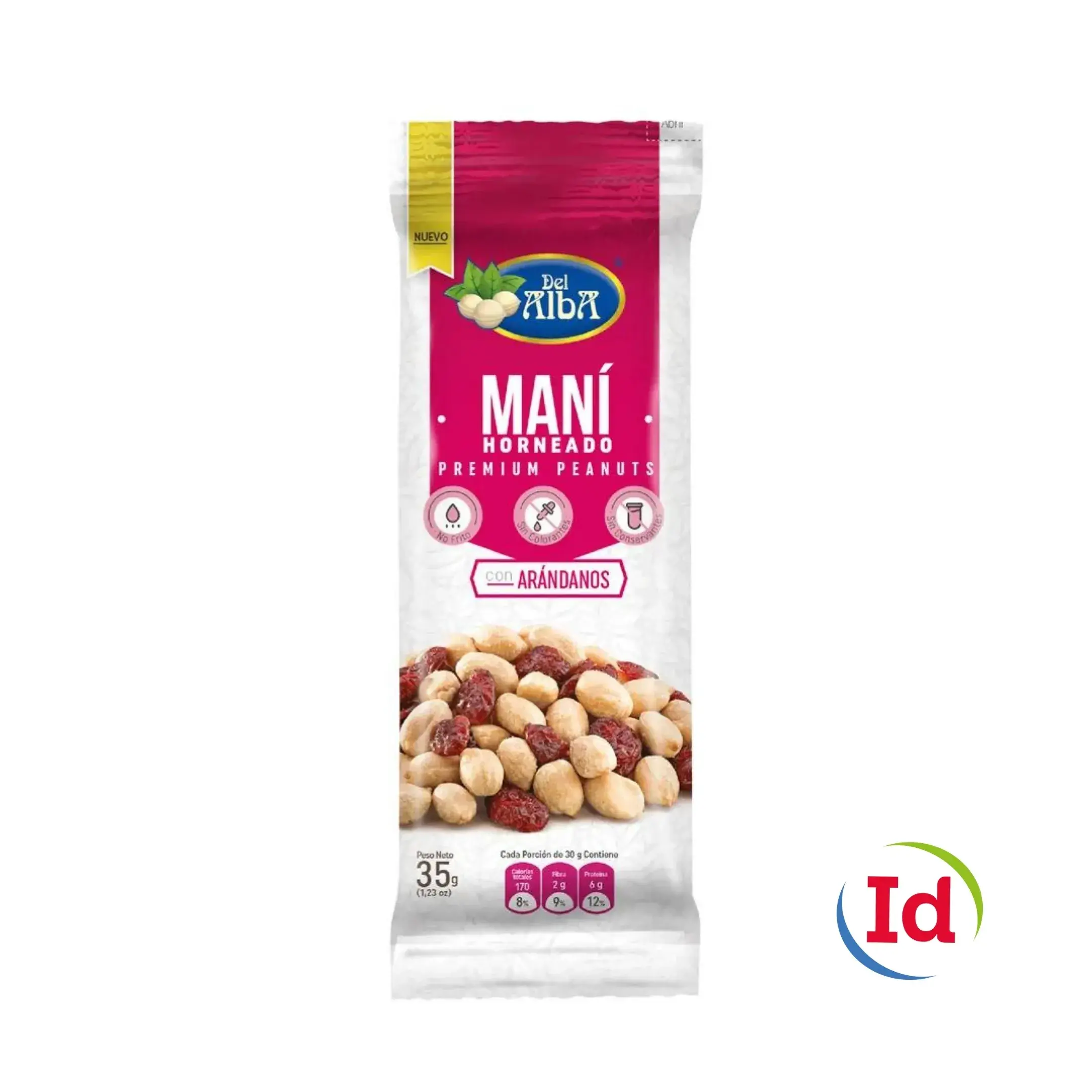 Mani Salado Con Arandanos X 35 Gr